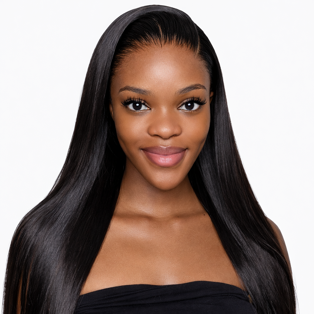 24 inches super double drawn wig